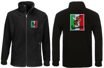 Vespa Italy Flag Fleecejacket